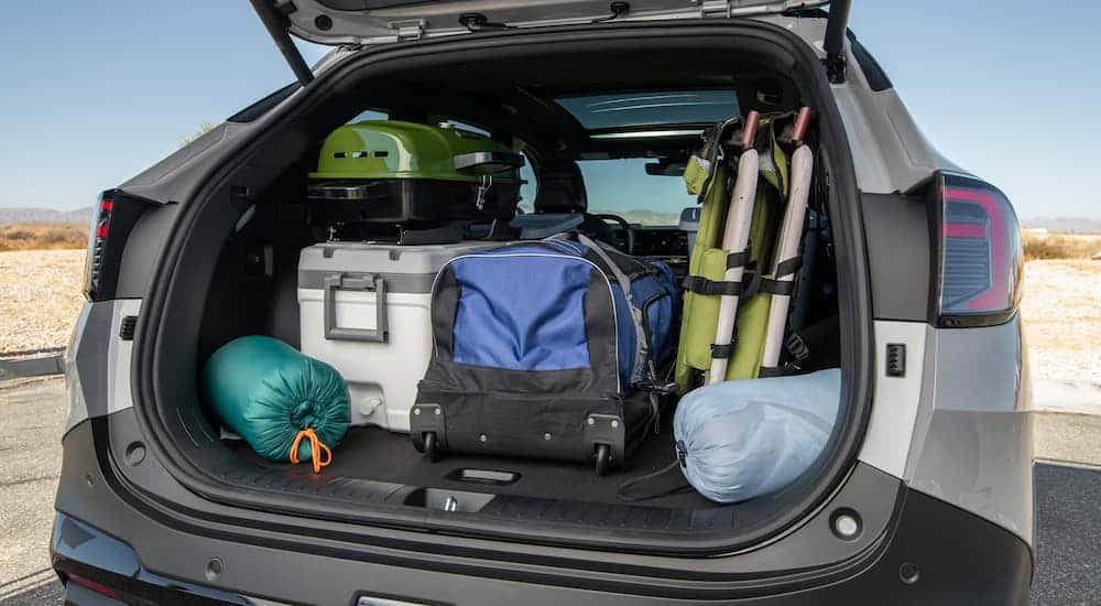Cargo space inside a 2025 Kia Sportage for sale near Farragut