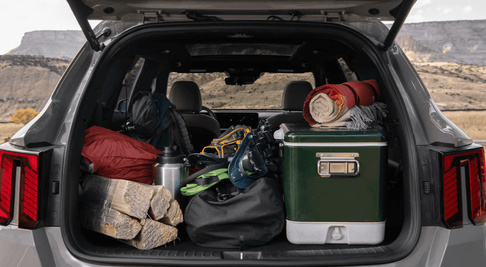 Trunk of a 2026 Kia Sorento for sale near Maryville