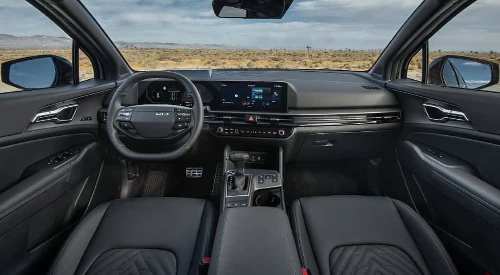 Interior view of a 2026 Kia Sportage X-Pro Prestige.