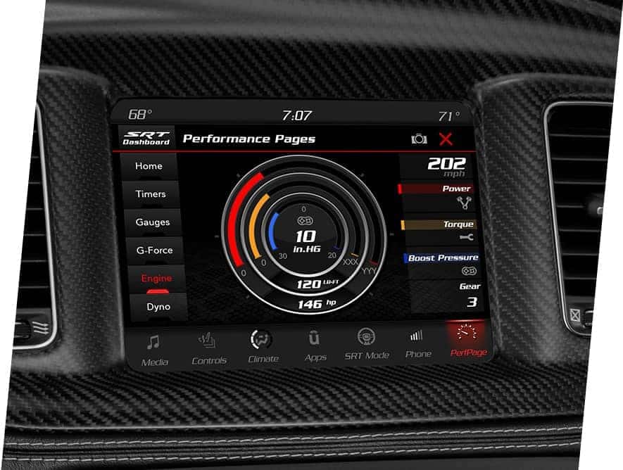 2022 dodge charger performance pages