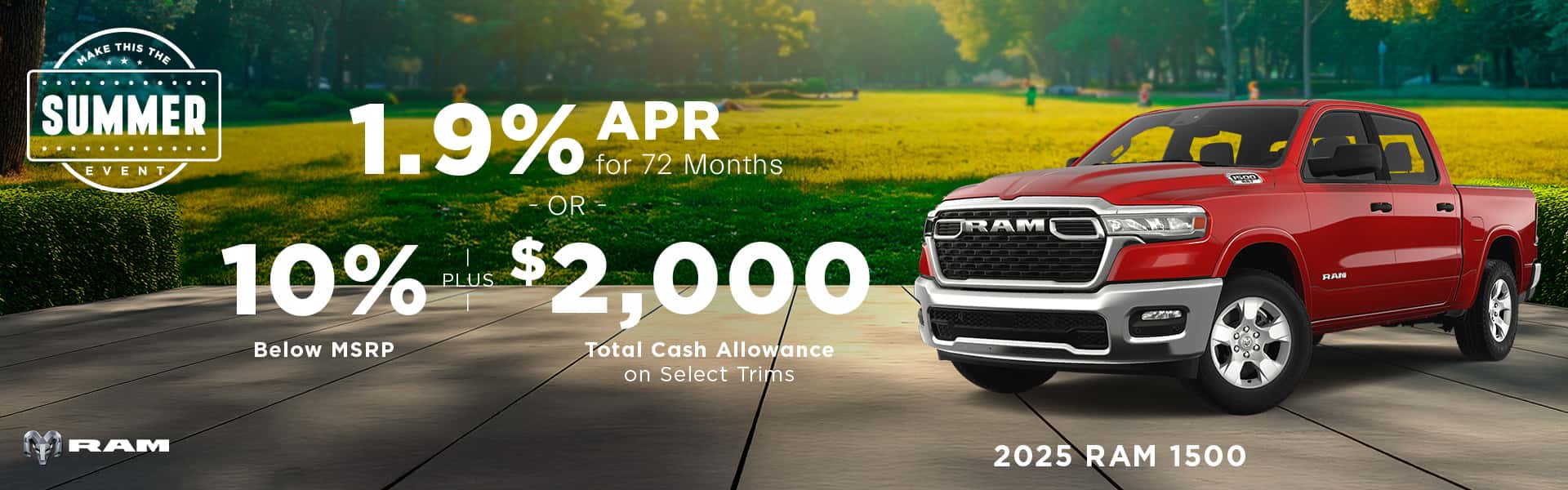 2025 RAM 1500 full-size pickup in silver, available at Safford CDJR of Springfield, VA