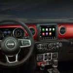 Gladiator Interior with modern technology