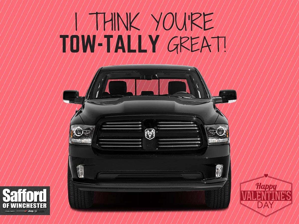 Valentine's Day Cards for Your Car Lover | Safford CJDR of Winchester