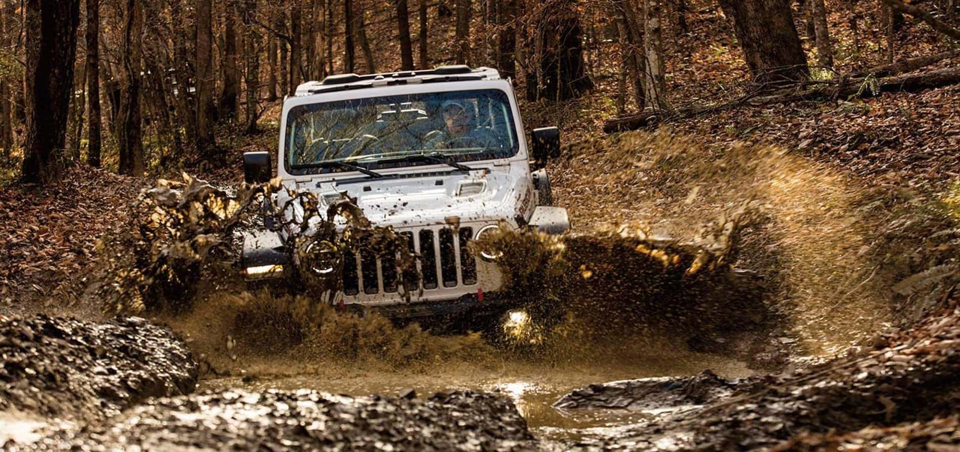 2022 Jeep Wrangler Capabilities in the mud