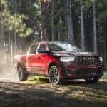 2025 RAM 1500 Tungsten parked in the wilderness
