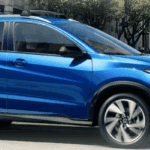 Blue Honda HR-V