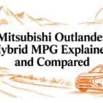 Mitsubishi outlander MPG