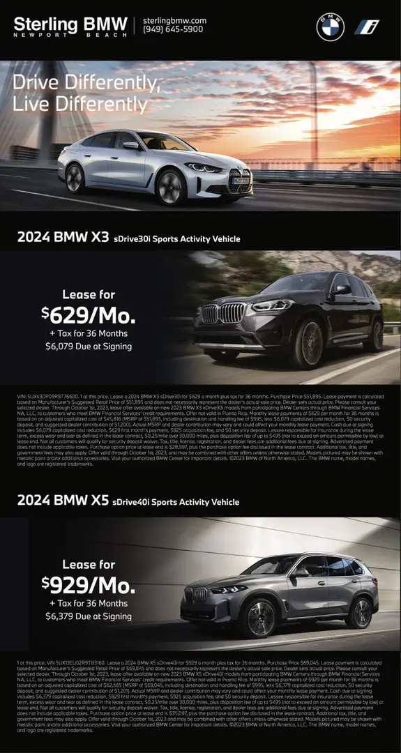 Bmw X1 Lease