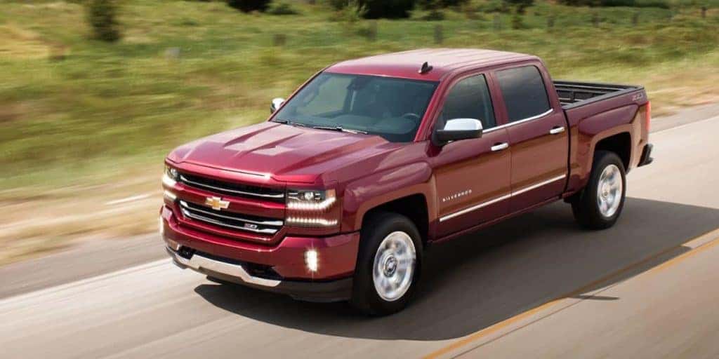 2018 Chevrolet Silverado 1500 Z71 on road