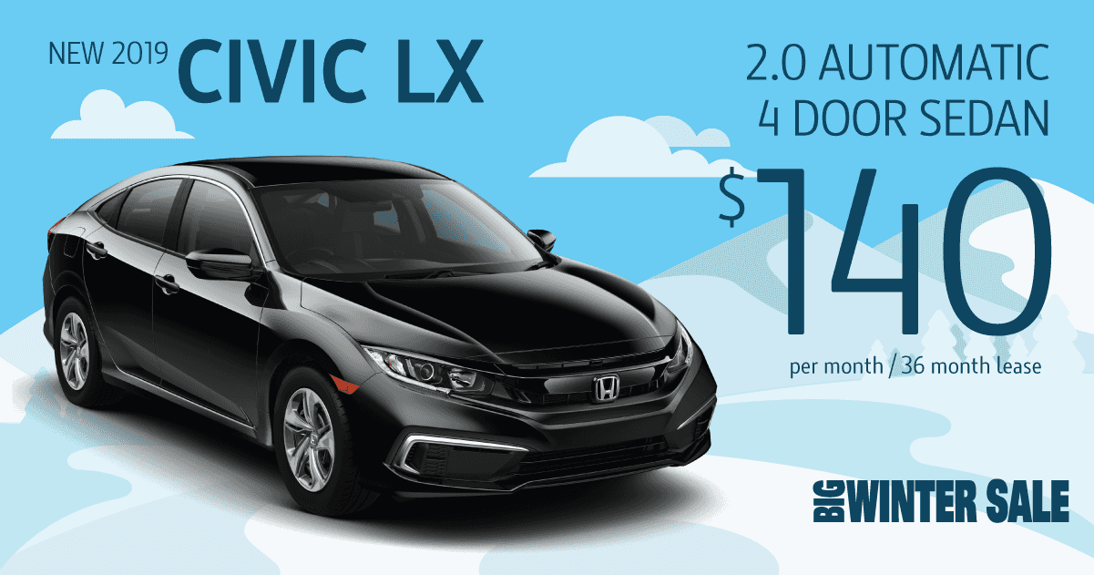 2019 Civic LX Auto Lease Special | Sussex Honda 2019 Civic LX Auto Lease Special | Sussex Honda