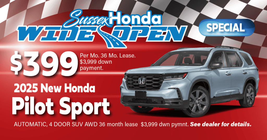 NEW 2025 Honda Pilot Sport