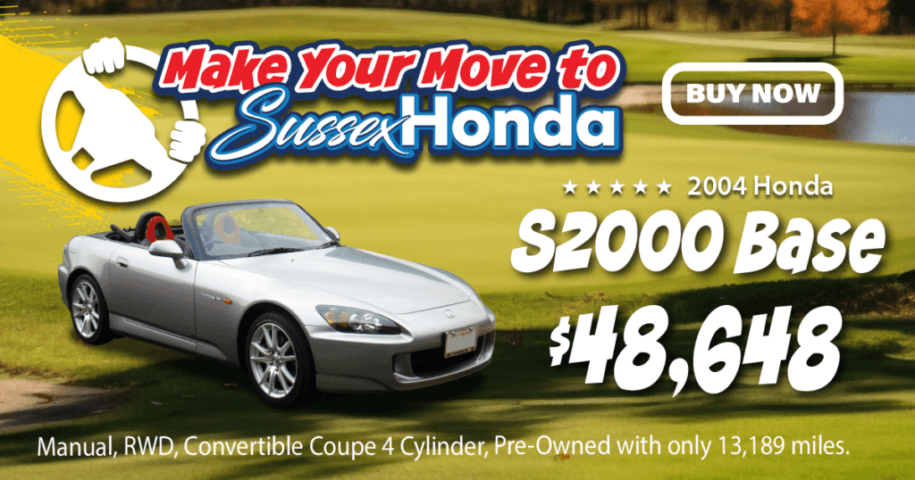 2004 Honda S2000 Base Convertible