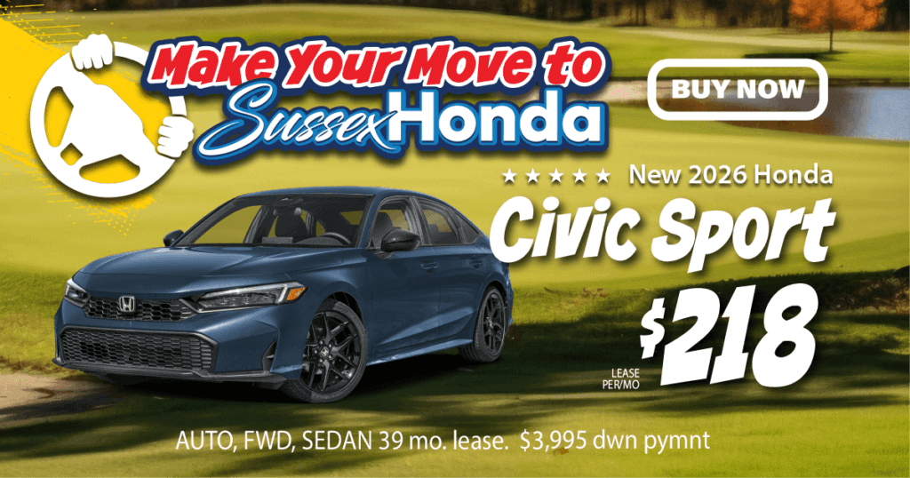 NEW 2026 Honda Civic Sport Sedan