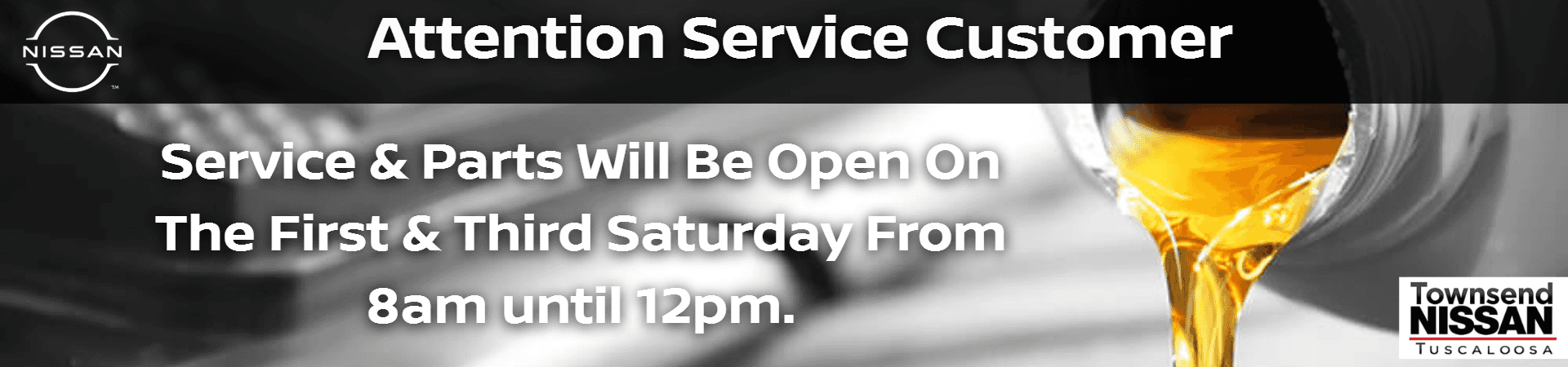Attention Service Customers