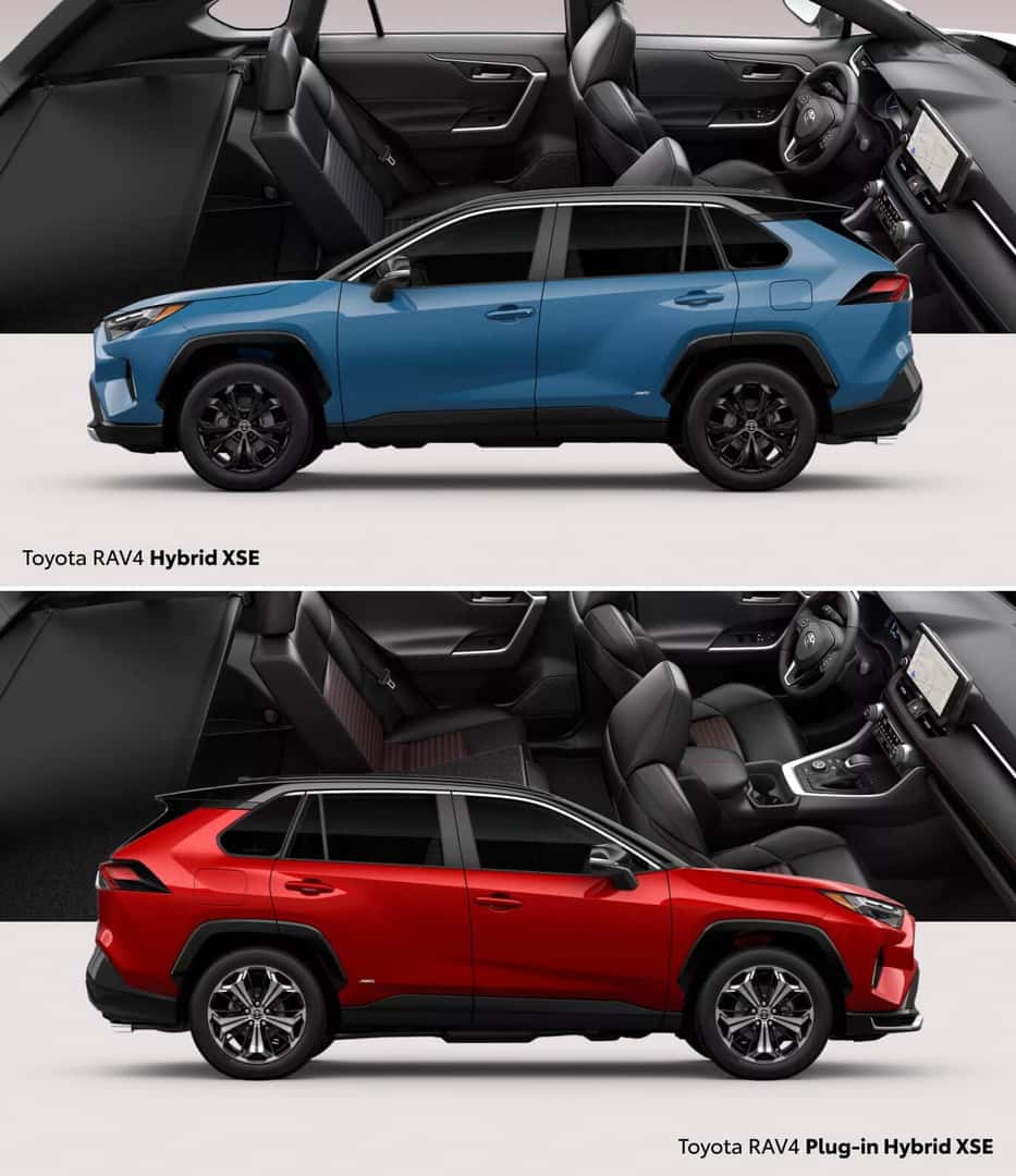 RAV4 Hybrid vs Plug-In Hybrid (formerly Prime) Toyota RAV4 Prime vs. Hybrid