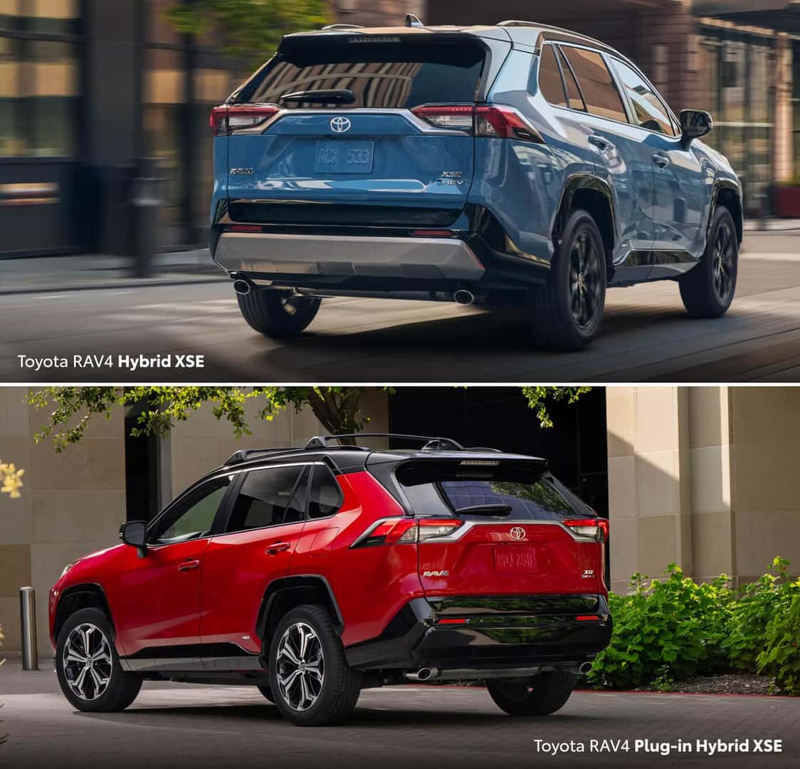 RAV4 Hybrid vs Plug-In Hybrid (formerly Prime) Toyota RAV4 Prime vs. Hybrid