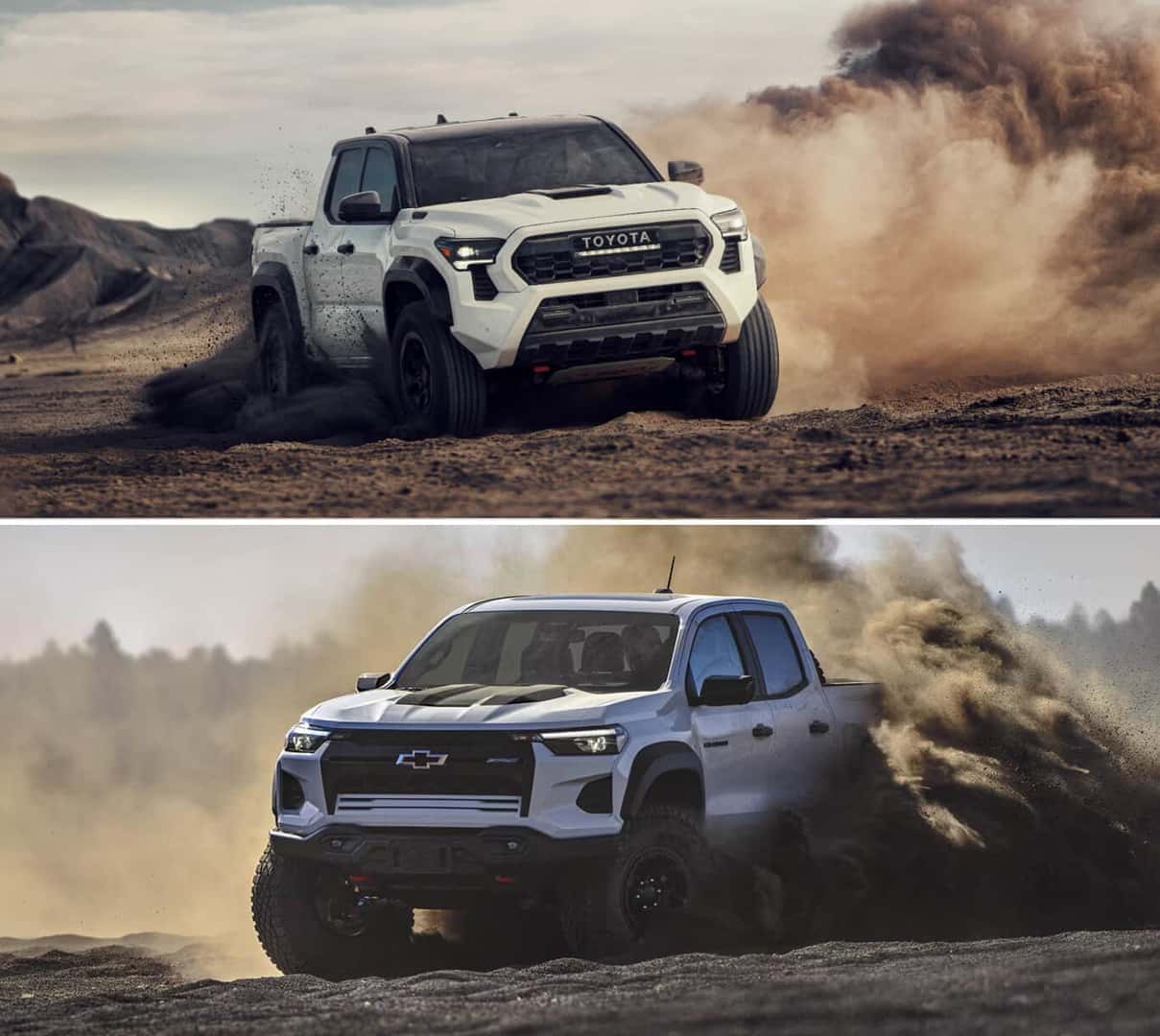 2025 Chevy Colorado Vs. 2025 Toyota Tacoma Comparison