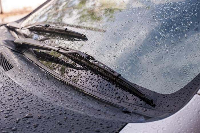 Toyota windshield clearance wipers