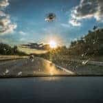 Cracked windshield repair in Clermont.