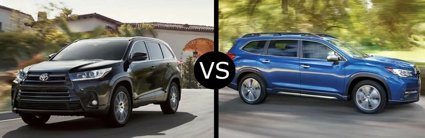 The Toyota Highlander vs The Subaru Ascent | Toyota of Clermont