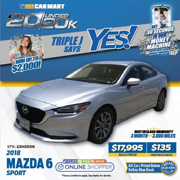2018 MAZDA 6 SPORT