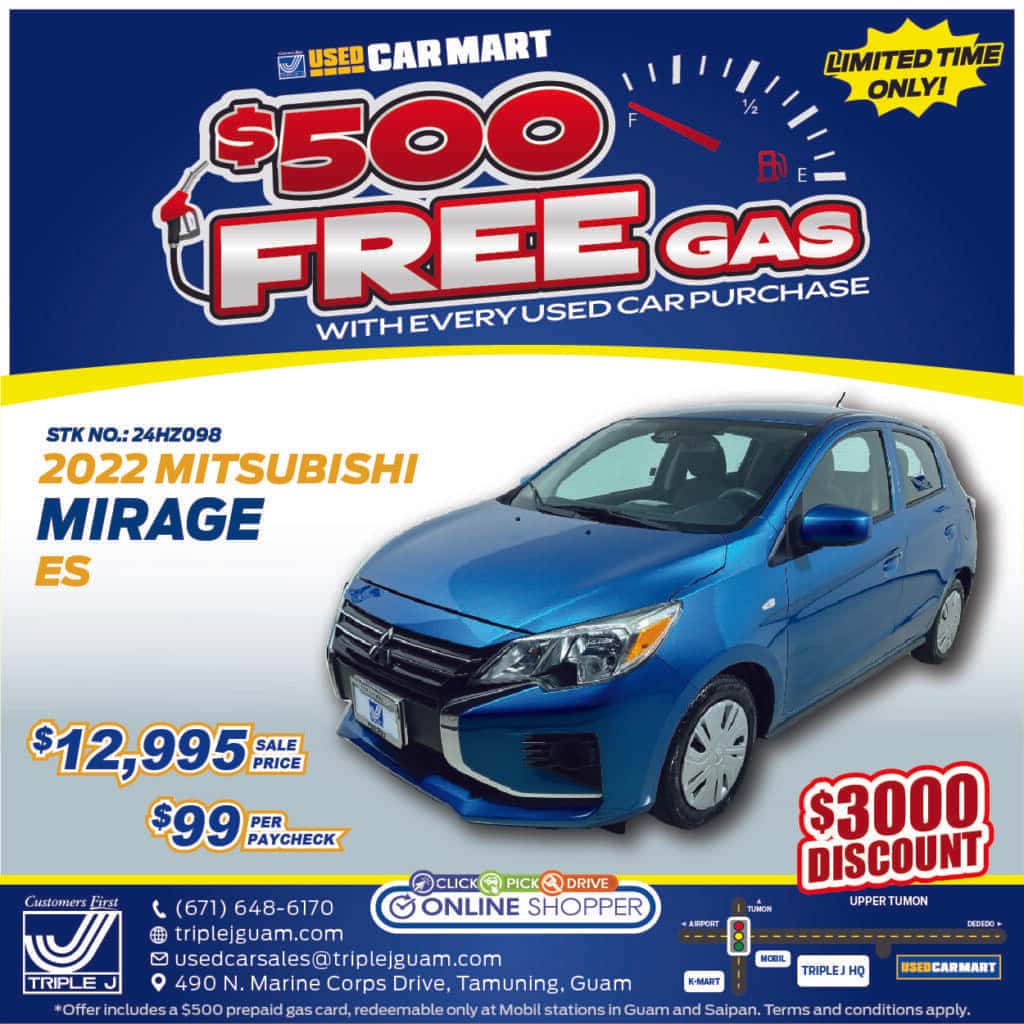 2022 MITSUBISHI MIRAGE ES