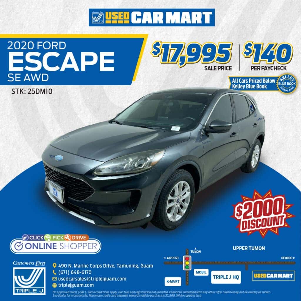 2020 FORD ESCAPE AWD