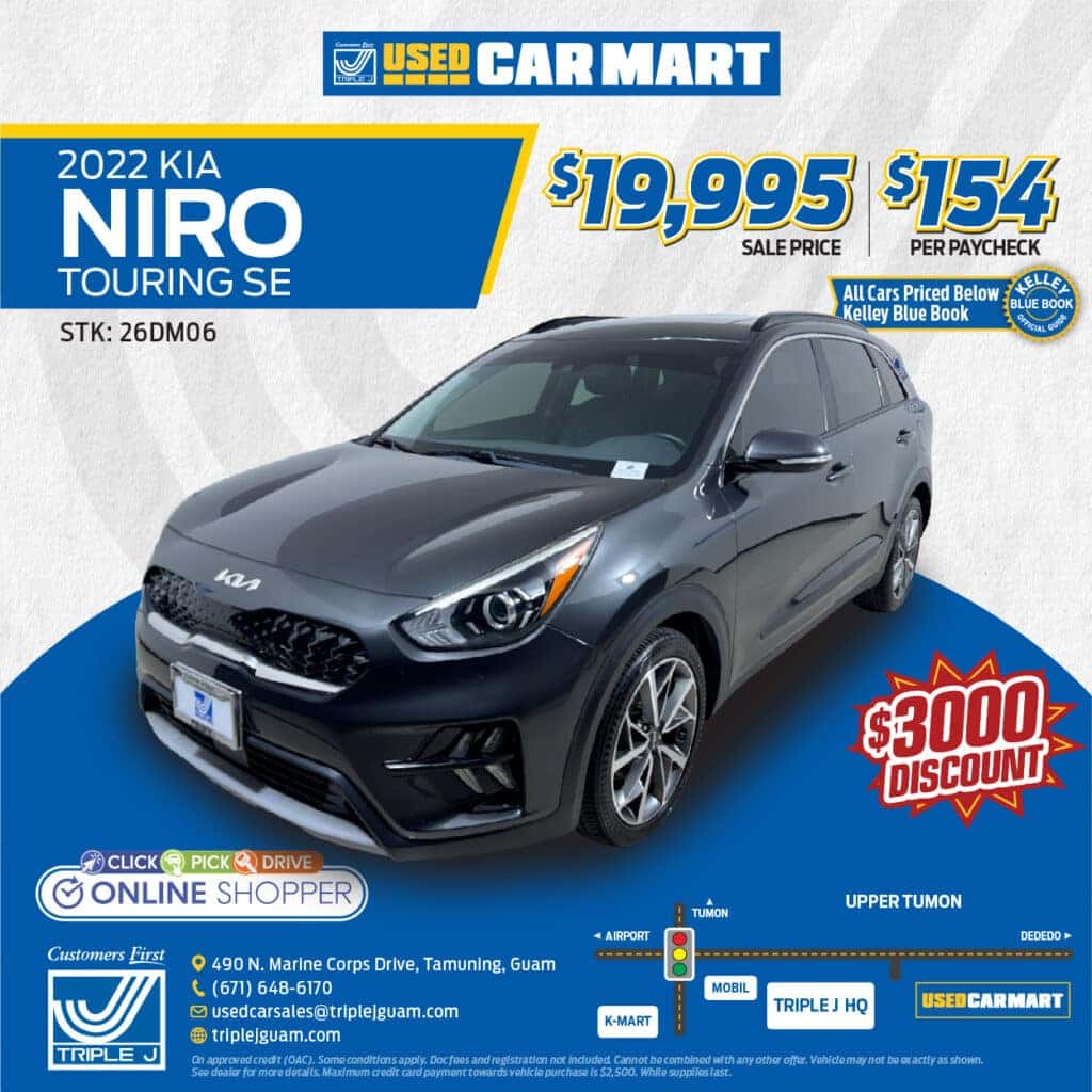 2022 KIA NIRO TOURING SE