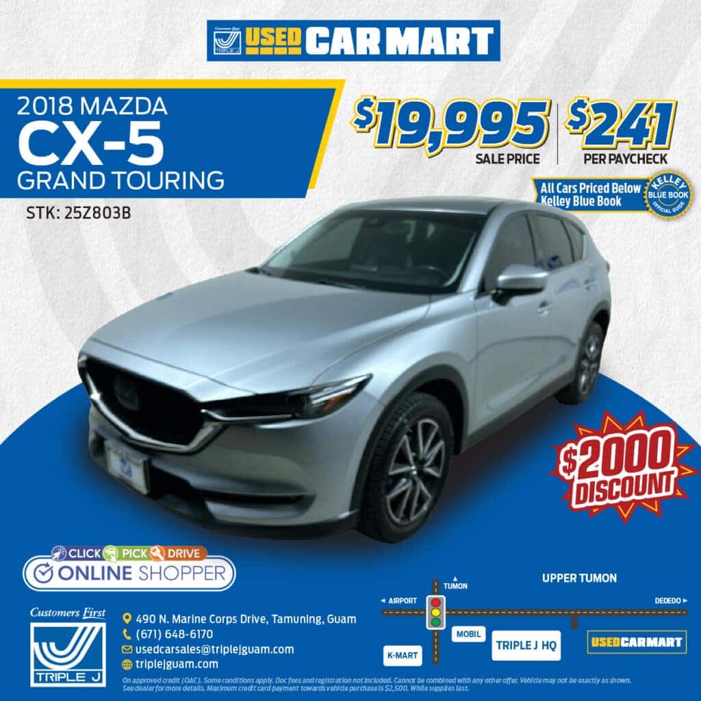2018 MAZDA CX-5 GRAND TOURING