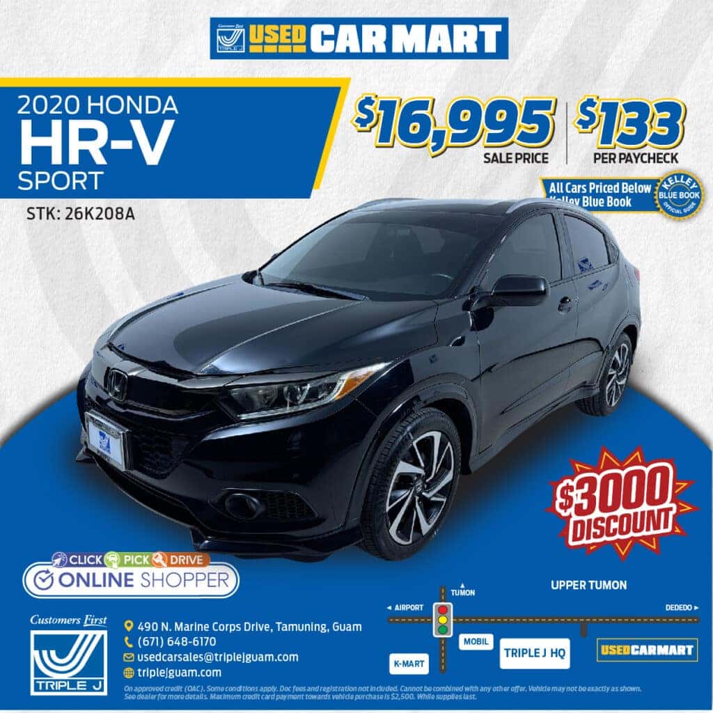 2020 HONDA HR-V SPORT