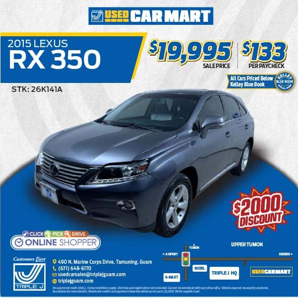 2015 LEXUS RX 350