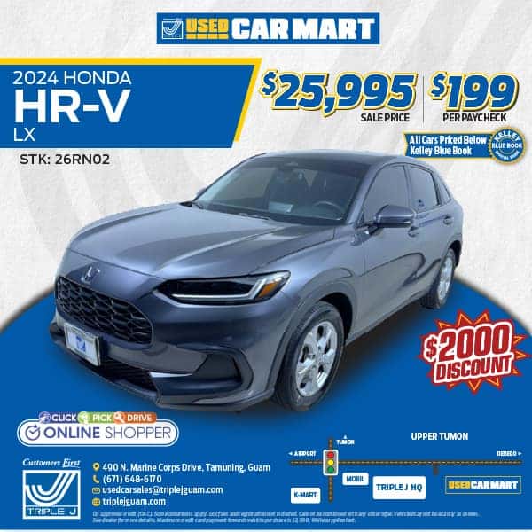 2024 HONDA HR-V LX