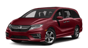 2019 Honda Odyssey Red