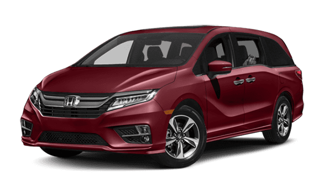 2019 Honda Odyssey Red