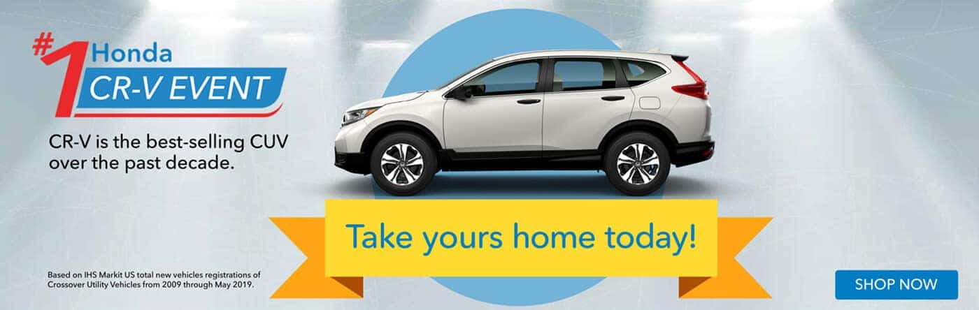 #1 Honda CR-V Event Tri-State Honda Dealers Banner