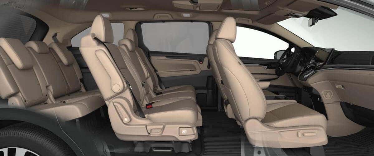 2021 honda odyssey elite interior