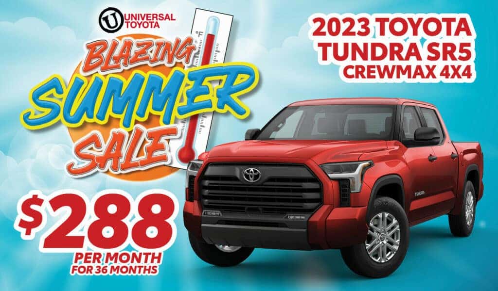 New Vehicle Specials Page | Universal Toyota