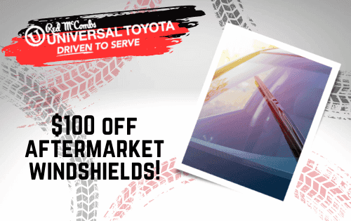 Windshield Repair & Replacement | Universal Toyota