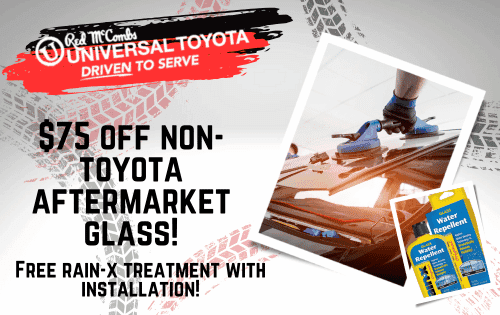 Windshield Repair & Replacement | Universal Toyota