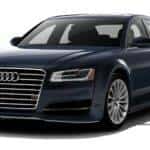 2017 Audi A8 L Blue