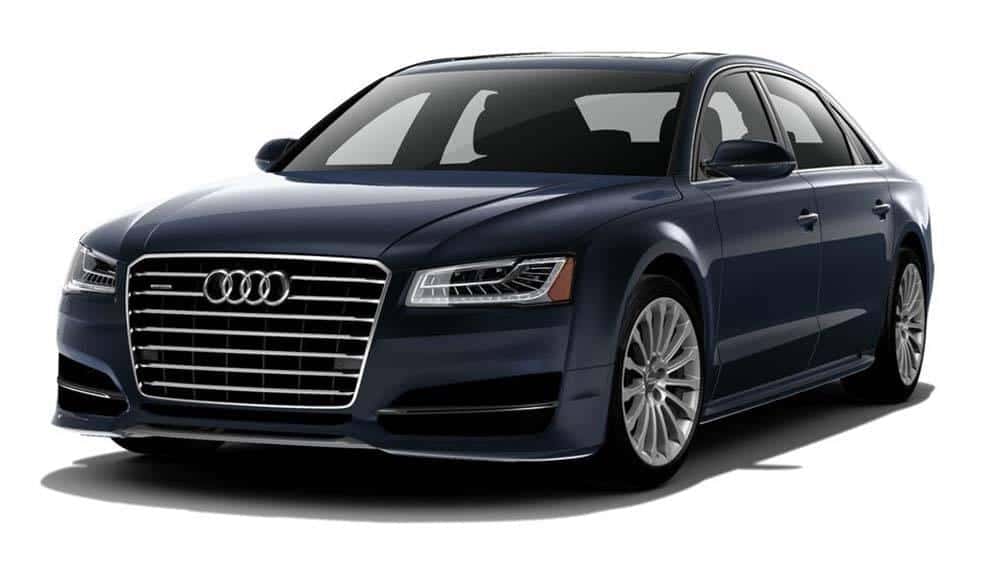 2017 Audi A8 L Blue
