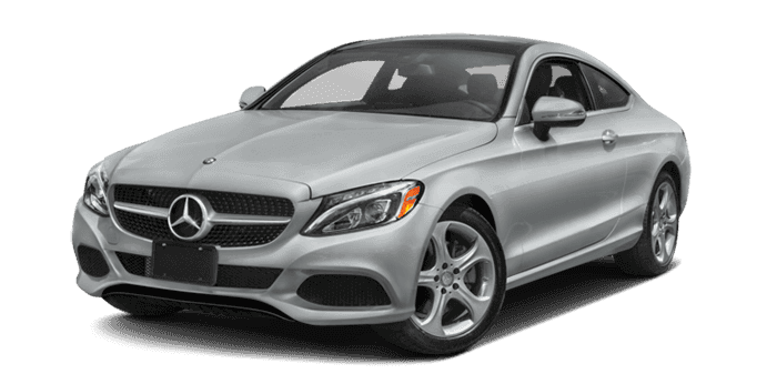 2017 MB C300 4Matic Coupe Silver