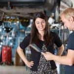 Talking in Repair Shop