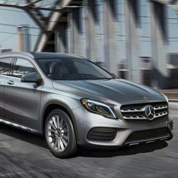2018 MB GLA On Bridge