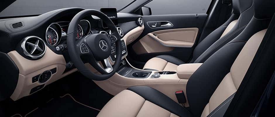 2018 MB GLA Interior
