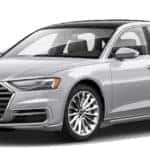2019 Audi A8 luxury sport sedan in gray