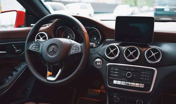 mercedes benz cla 250 interior