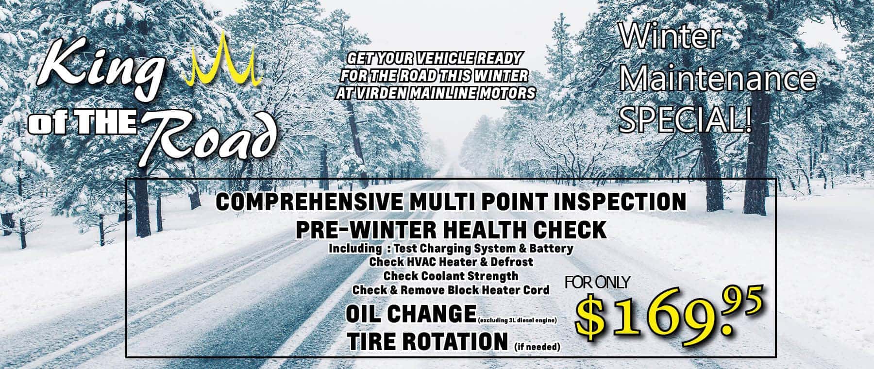 Winter Maintenance Special (2022) Slideshow