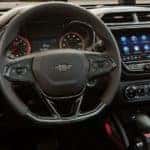 Interior of Chevrolet Trailblazer