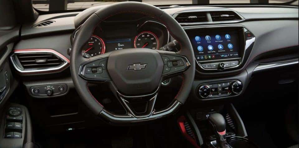 Interior of Chevrolet Trailblazer
